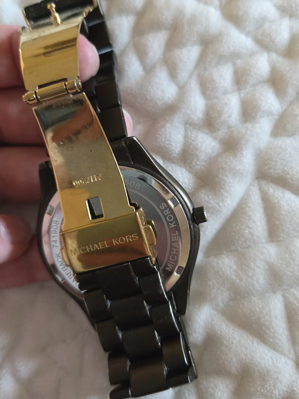 Michael Kors Slim Brushed Bronze Stainless Steel Women's Watch